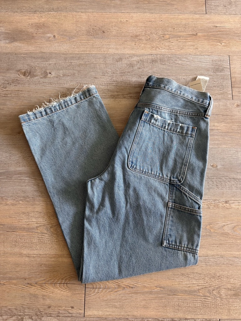Abercrombie & Fitch Men's Light Blue Straight Jeans - Picture 3 of 7